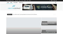 Desktop Screenshot of creativecontrast.com
